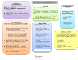 School Improvement Plan2014-2015