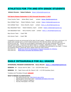 Athletics &amp; Intramurals