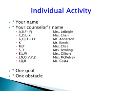 Freshman Class Meeting Presentation&nbsp;