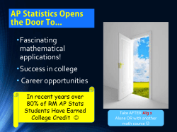 Math Electives