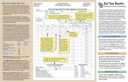 Soil Test Basics