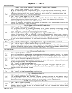 2015 Alg 1 at-a-glance