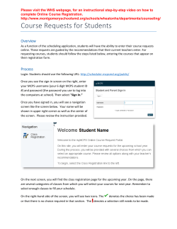 Instruction sheet for registering online