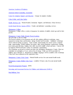 2014-2015 Parent Resources from Counseling Dept