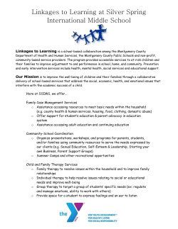 Linkages Information Flyer English&nbsp;