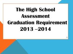 Fall HSA Presentation