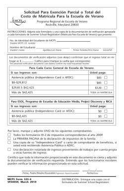 EYP Waiver Form - Spanish