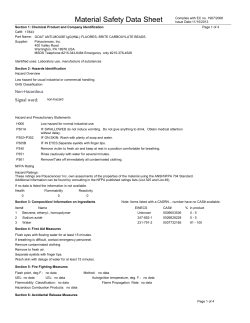 Material Safety Datasheet 17843 (PDF)