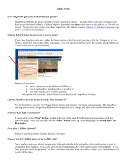 Frequently Asked Questions 