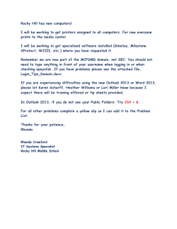 R. Crawford Email 8/1/13