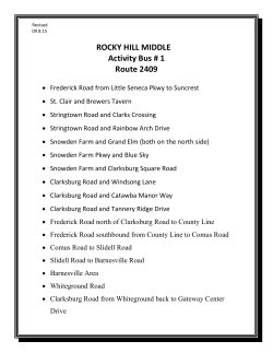 After School Activity Bus Routes 2015-2016
