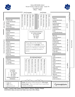 2015 Conference Map-7th 8th Grade