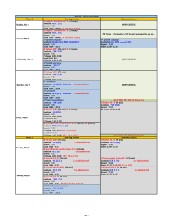 AP_IB Exam Schedule 2016