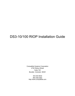 Compatible Systems Reference Guides