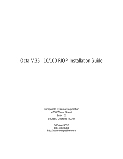 Compatible Systems Reference Guides
