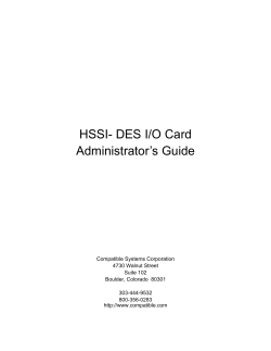 Compatible Systems Reference Guides