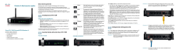 Cisco RV110W Wireless-N VPN Firewall Quick Start Guide(Italian)