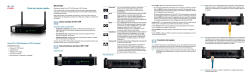 Cisco RV110W Wireless-N VPN Firewall Quick Start Guide (Spanish)