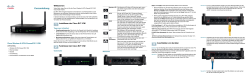 Cisco RV110W Wireless-N VPN Firewall Quick Start Guide (German, Germany)