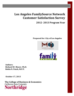 2012-2013 FSC Satisfaction Report_Final