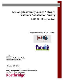 2013-2014 FSC Satisfaction Report_Final