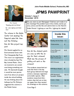 January Paw Print Newspaper