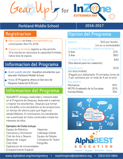 Alphabest Flyer- Spanish