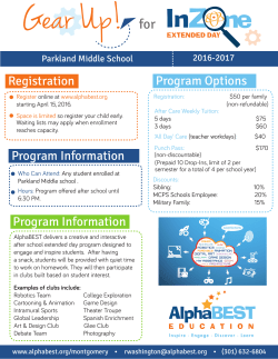 Alphabest Flyer-English