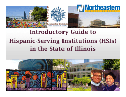 Hispanic Serving Institution
