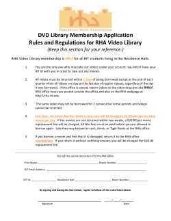 fill out the membership application