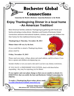 Thanksgiving Dinner in an American Home