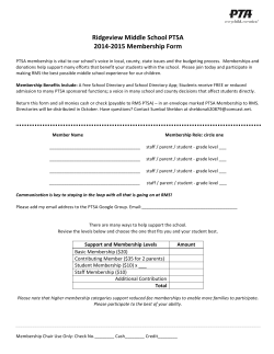 PTSAMembership Form