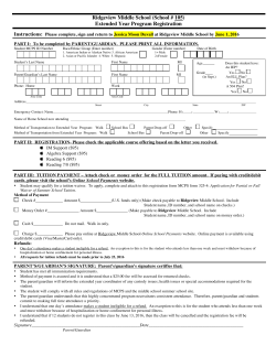 EYP 2106 EYP Registration Form
