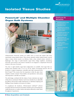 Isolated Tissue Studies