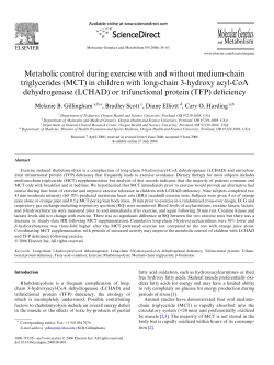 Metabolic control during exercise with and without medium
