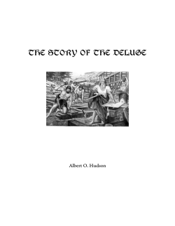 The Story of the Deluge - Bible Student Archives