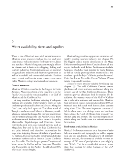 6 Water availability, rivers and aquifers - Geo