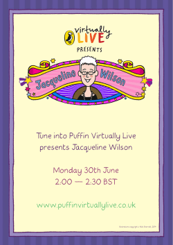 Jacqueline Wilson Learning Resources PDF