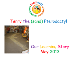 Terry the (sand) - Early Childhood Ireland