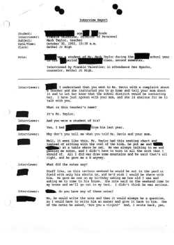 Interviewer - The Seattle Times