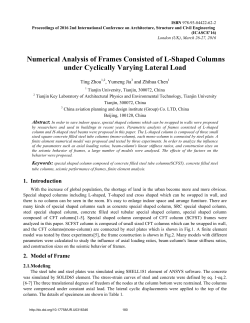 Numerical Analysis of Frames Consisted of L