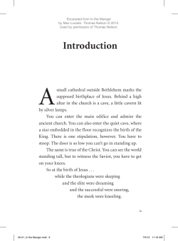 Introduction - The Christmas Candle