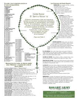 Como Rezar El Santo Rosario