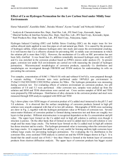 Effect of Cu on Hydrogen Permeation for the Low Carbon Steel
