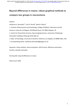 Beyond differences in means: robust graphical methods to