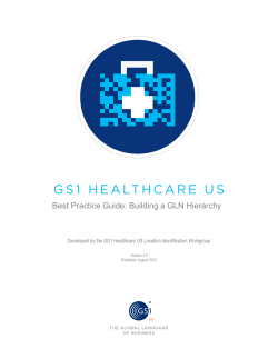 Best Practice Guide: Building a GLN Hierarchy