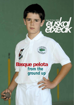 Basque pelota - Basque Country