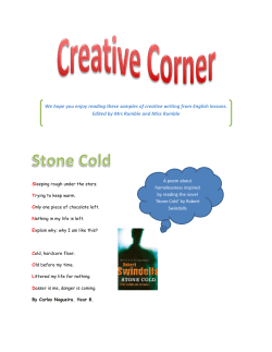 Newsletter Issue 17 - Creative Corner