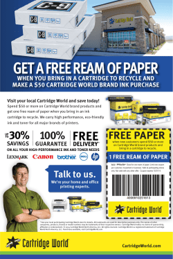 get a free ream of paper