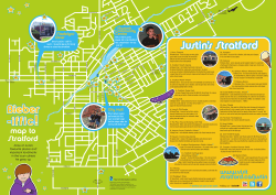 Bieber-iffic Map - Stratford Tourism